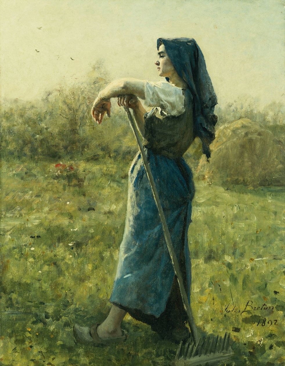 Le moissonneur - Jules Breton