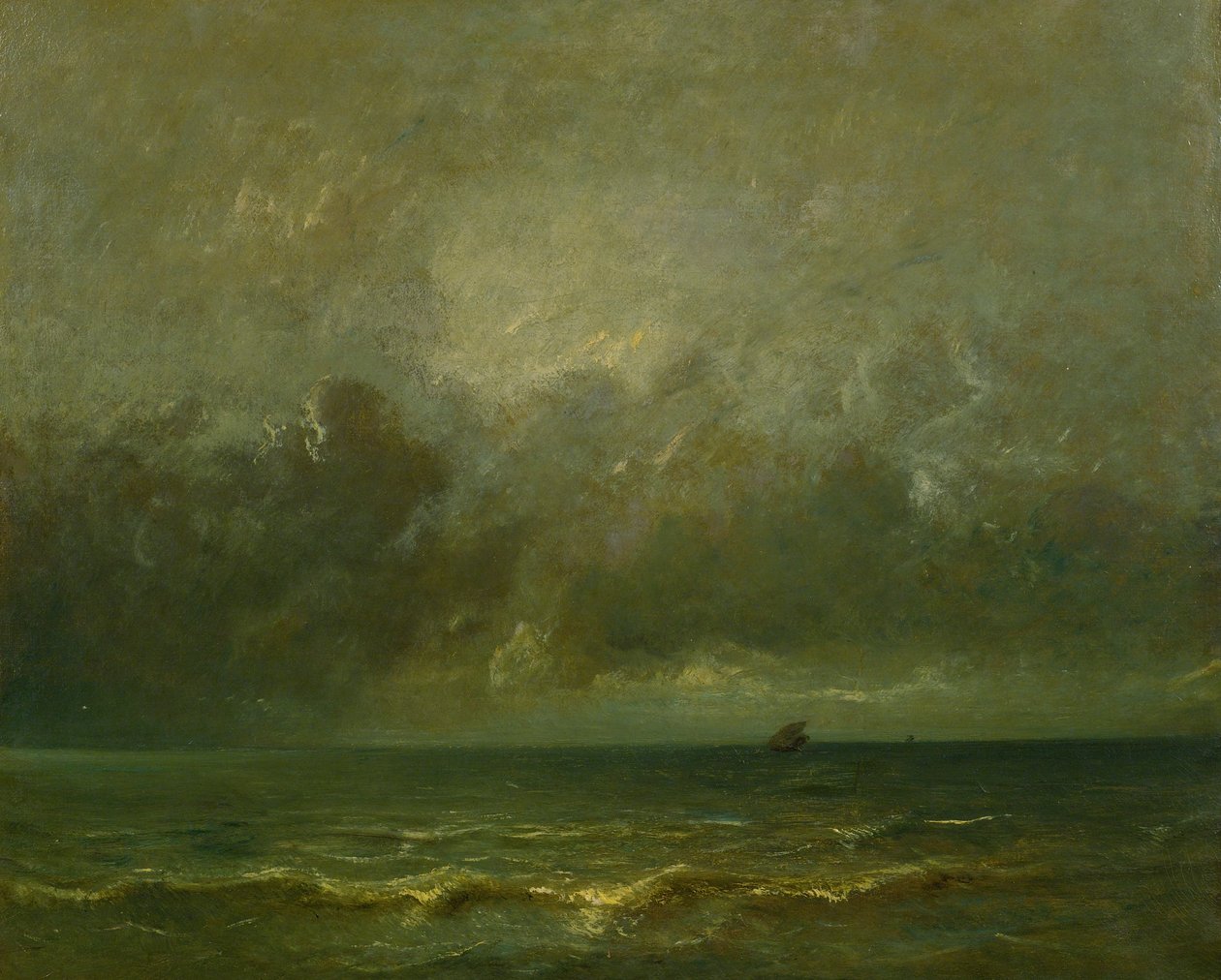 Le calme avant la tempête - Jules Dupré
