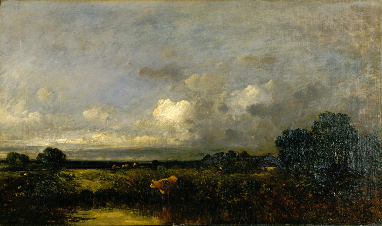 Paysage avec vache - Jules Dupré
