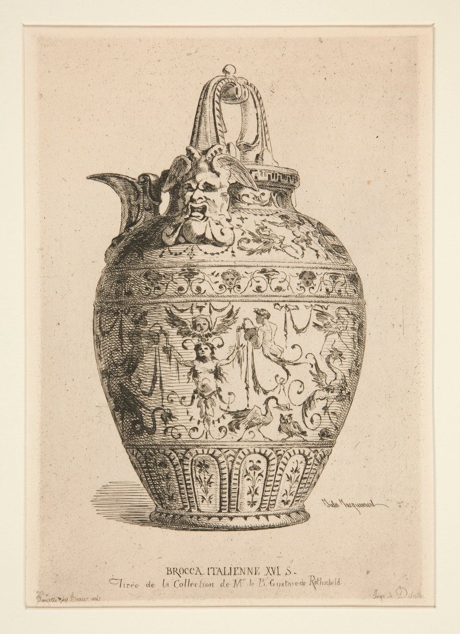 Brocca Italienne XVIe siècle - Jules Ferdinand Jacquemart