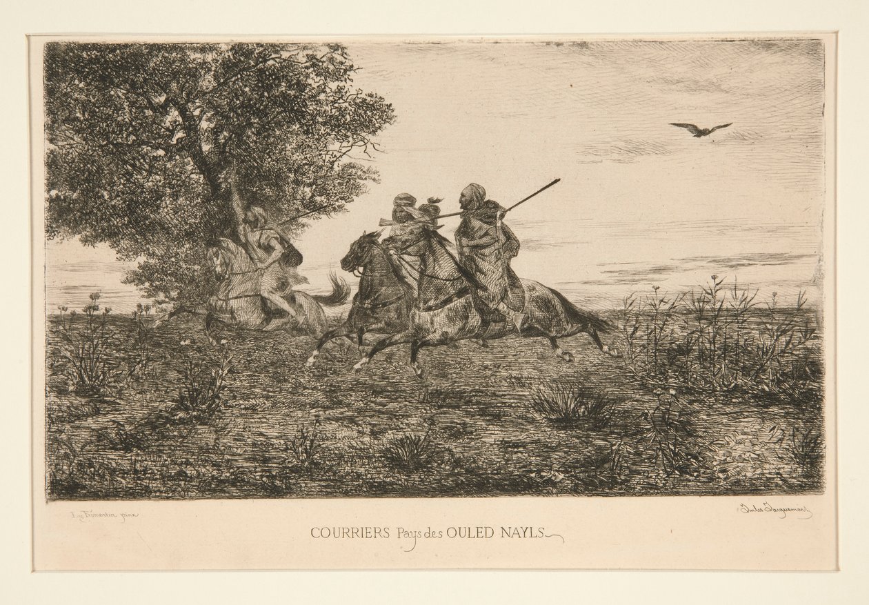 Courriers Pays des Ouled Nayles - Jules Ferdinand Jacquemart