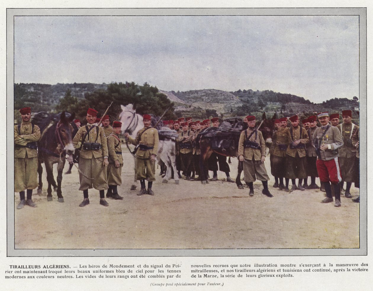 Tirailleurs Algériens - Jules Gervais Courtellemont