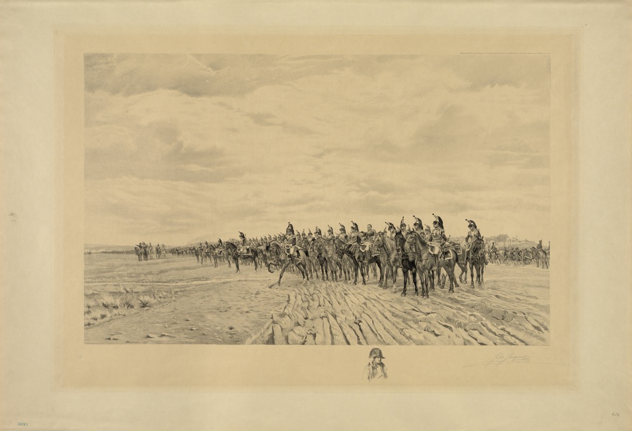 Napoléon Bonaparte à Austerlitz, 1894 - Jules Jacquet