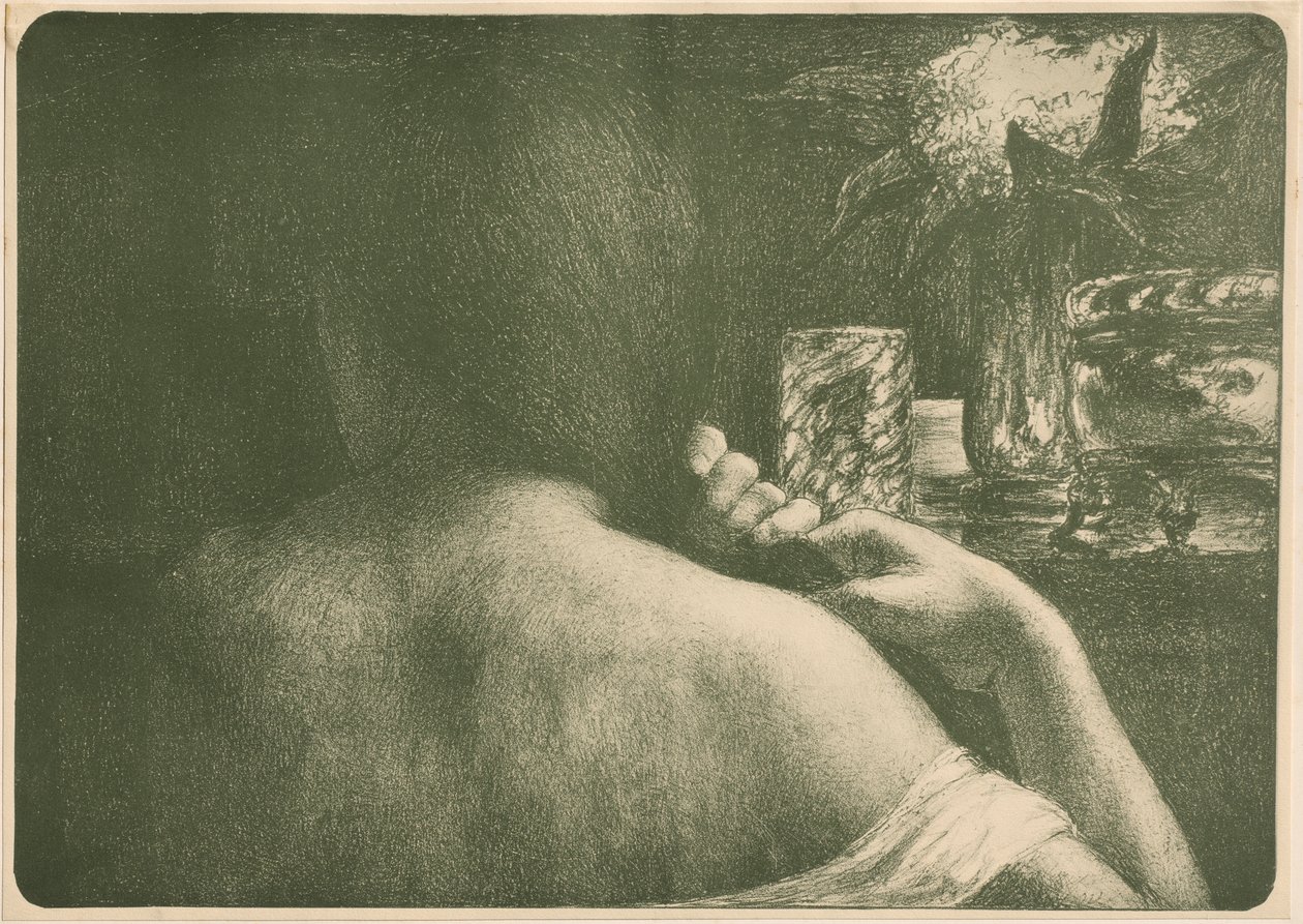 La Chevelure - Jules Leon Flandrin