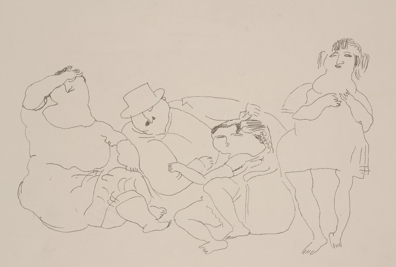 Famille, c.1923-25 - Jules Pascin