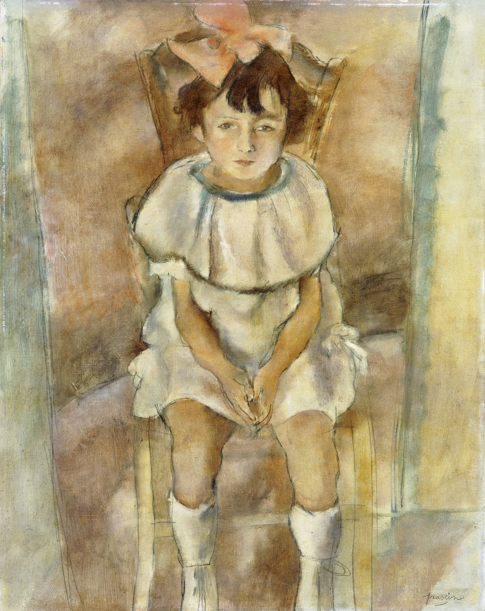 Petite fille en rose, 1926 - Jules Pascin