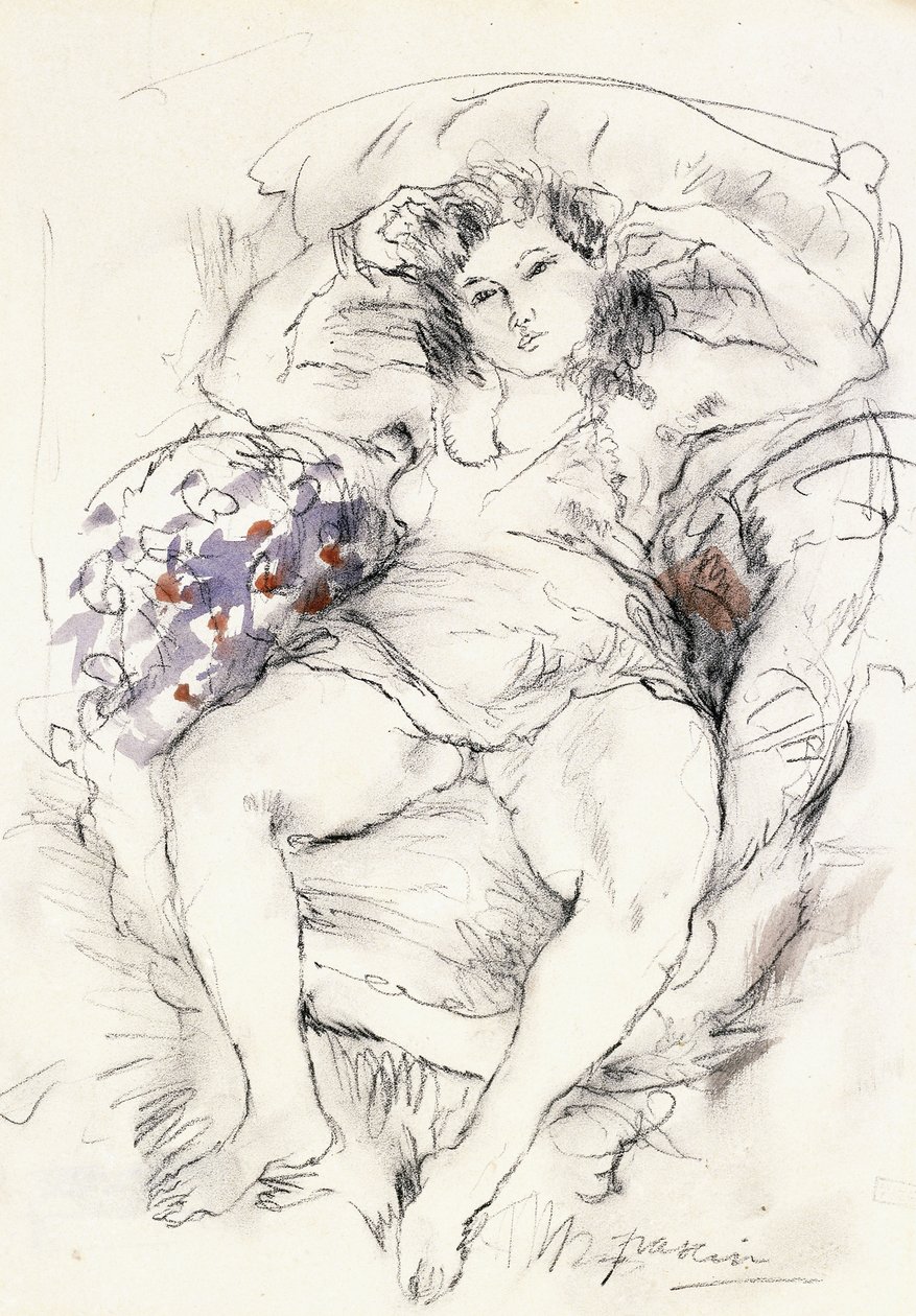 Femme dans un fauteuil, 1925-1926 - Jules Pascin