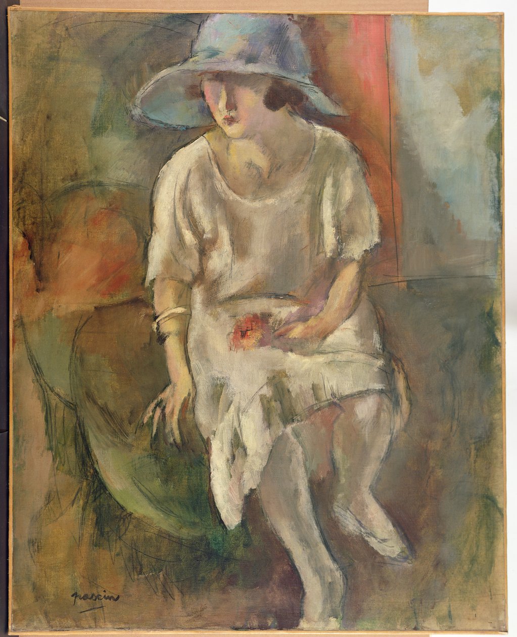 Femme avec un chapeau, vers 1920 - Jules Pascin