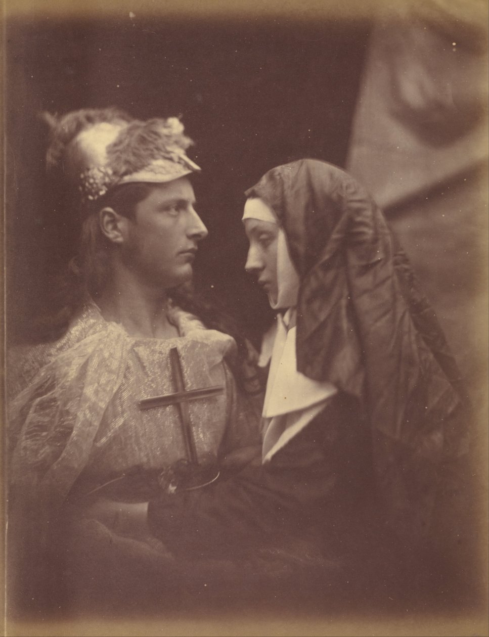 Sir Galahad et la pâle nonne - Julia Margaret Cameron