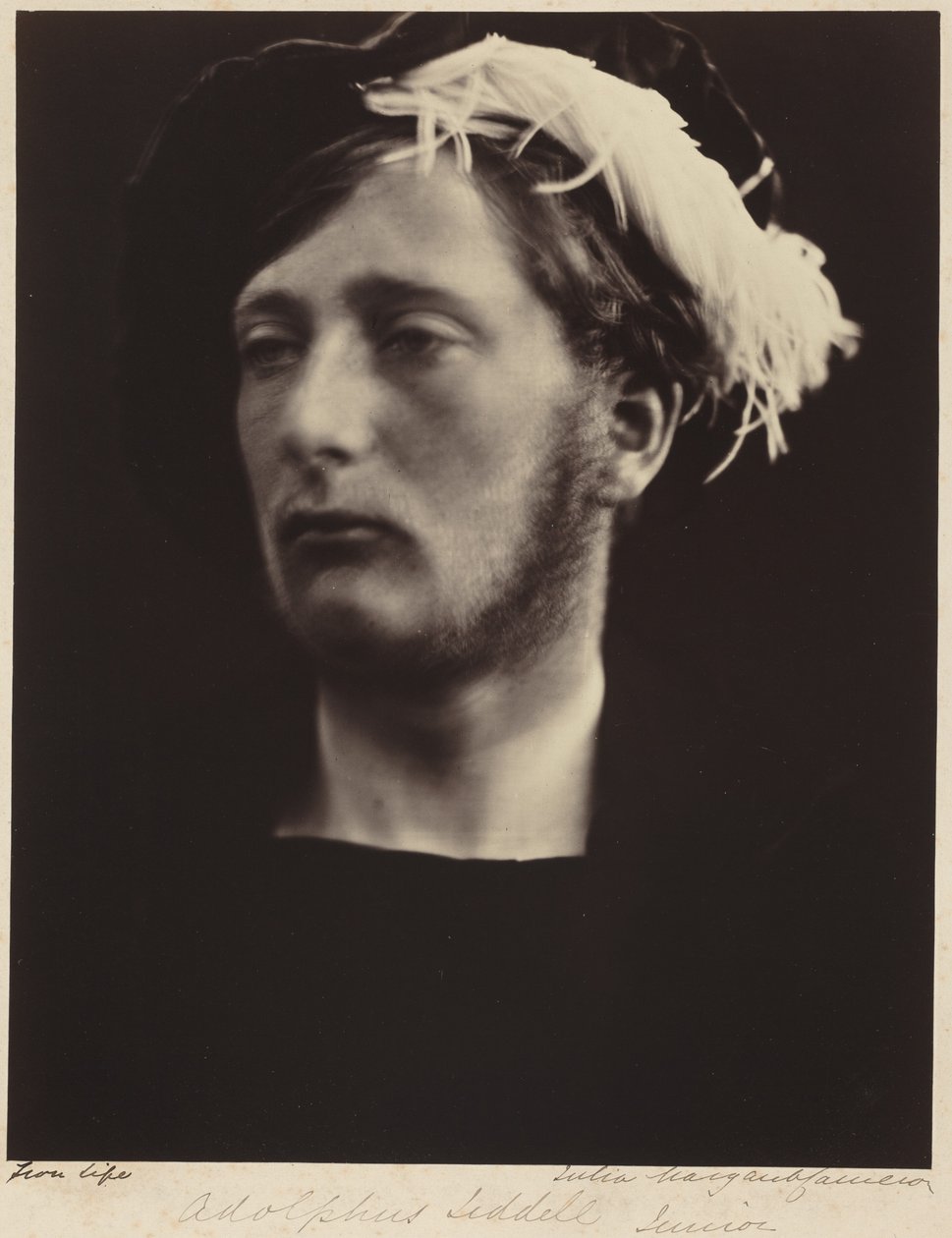 Adolphus Liddell, Junior,1867 (photo) - Julia Margaret Cameron