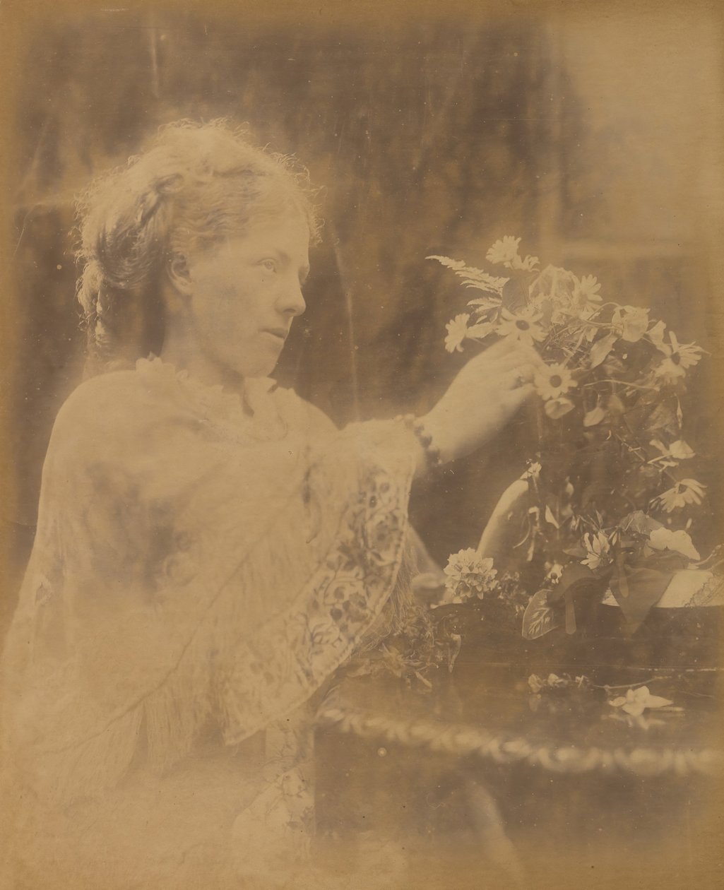 Mme Halford Vaugham, Freshwater, 1873 - Julia Margaret Cameron