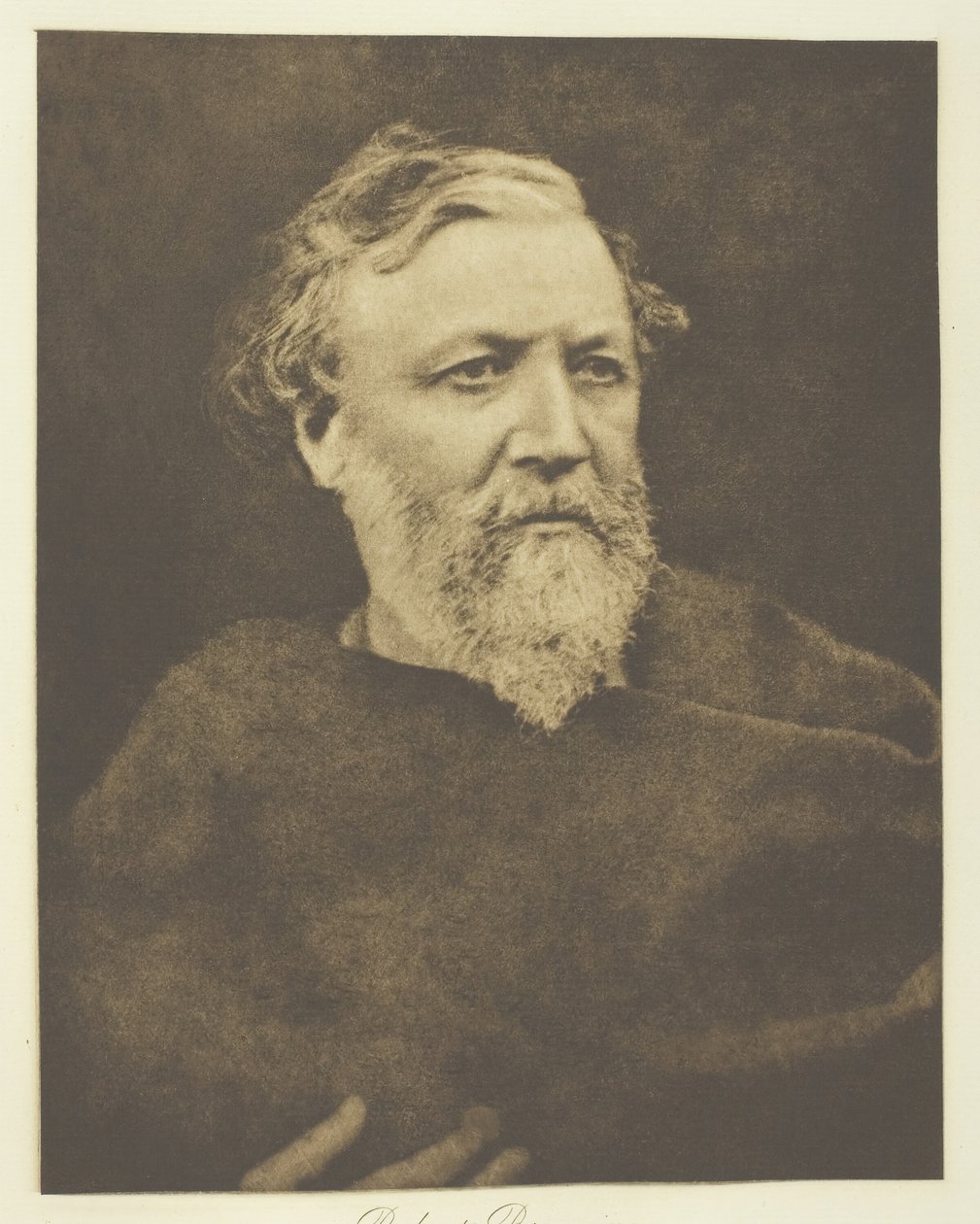 Robert Browning, 1865, imprimé vers 1893 - Julia Margaret Cameron