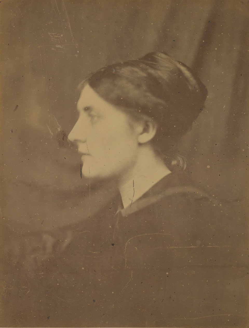 [Femme Non Identifiée de Profil], 1866-68 - Julia Margaret Cameron