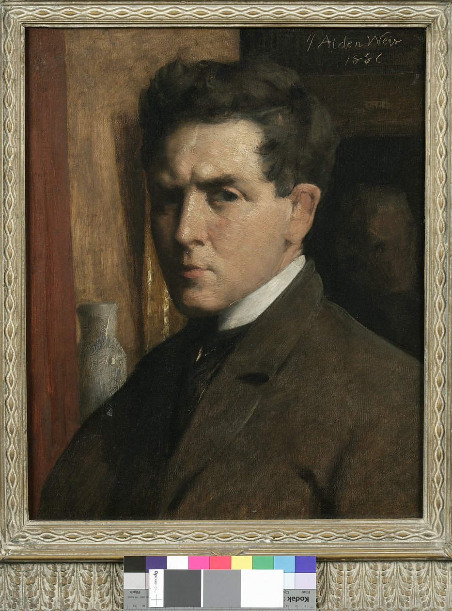 Autoportrait, 1886 - Julian Alden Weir
