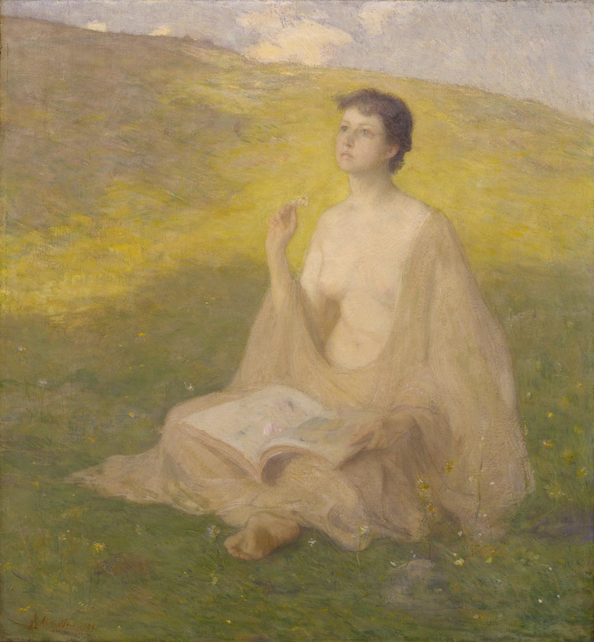 Le Livre ouvert, 1891 - Julian Alden Weir