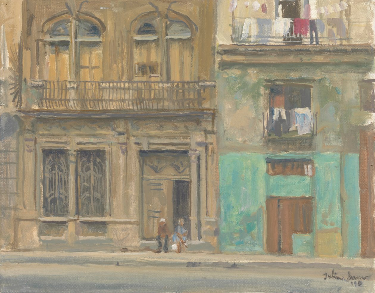 Façade de maison à La Havane, 2010 - Julian Barrow