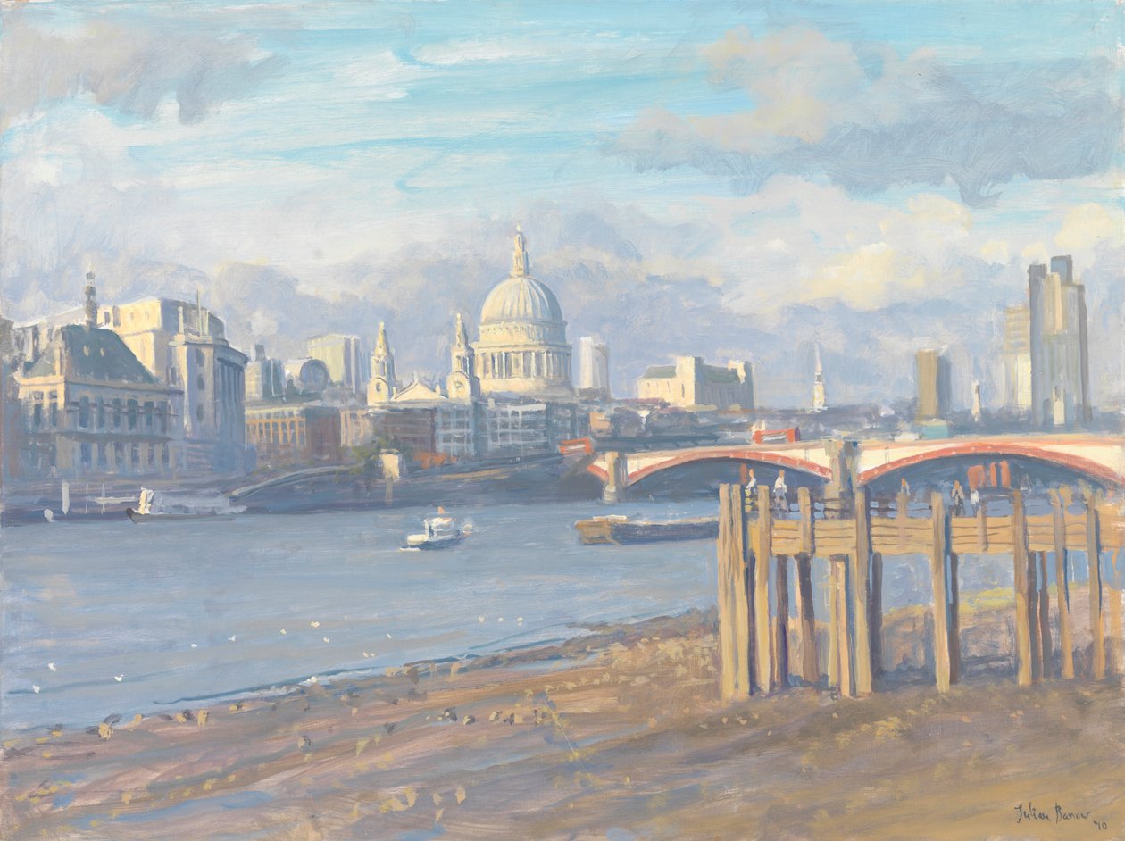 Saint-Paul depuis le sud, 2010 - Julian Barrow