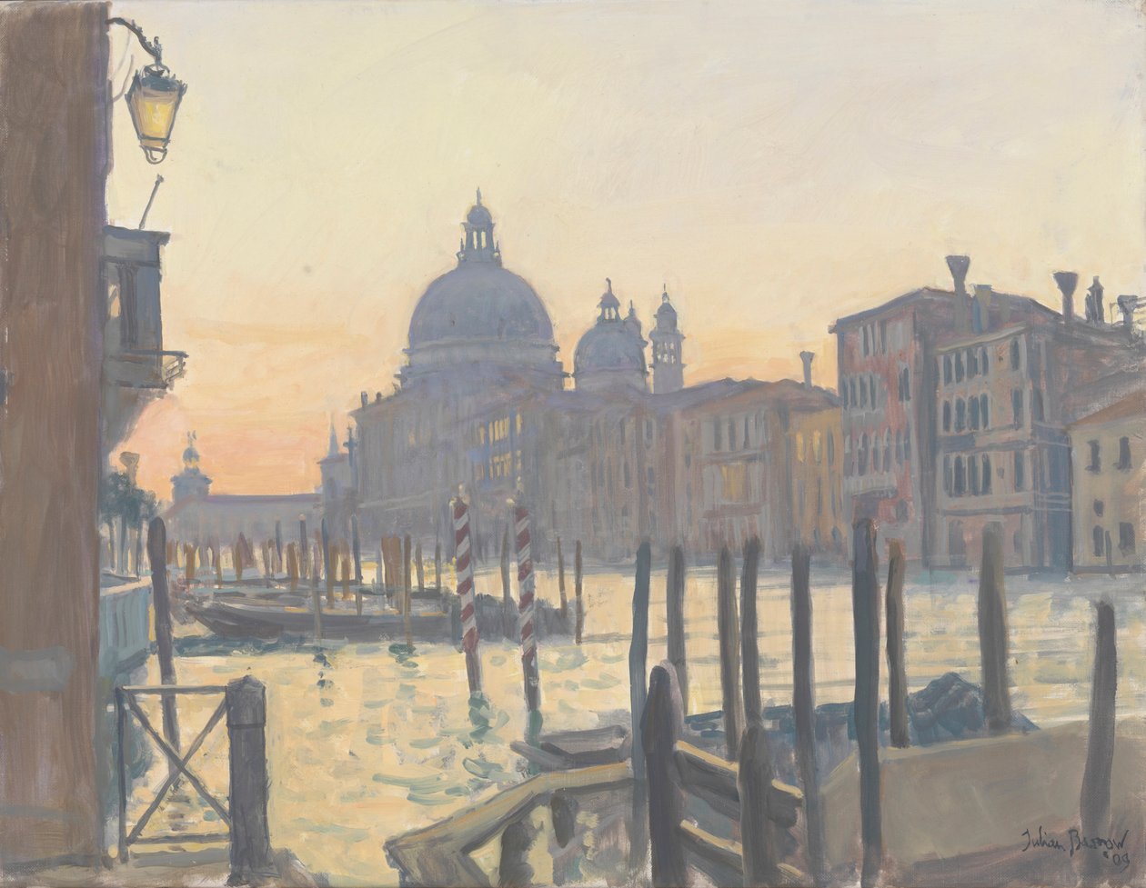 Lever de soleil sur le Grand Canal, 2009 - Julian Barrow