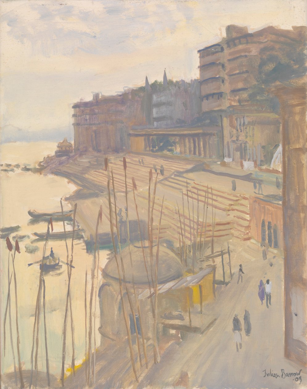 Le Gange à Varanasi, 2009 - Julian Barrow