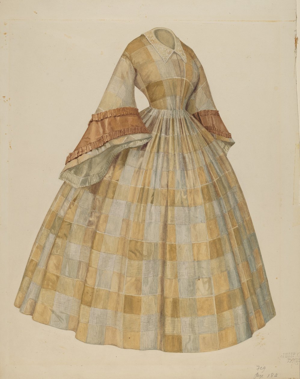 Robe, vers 1938 - Julie C Brush