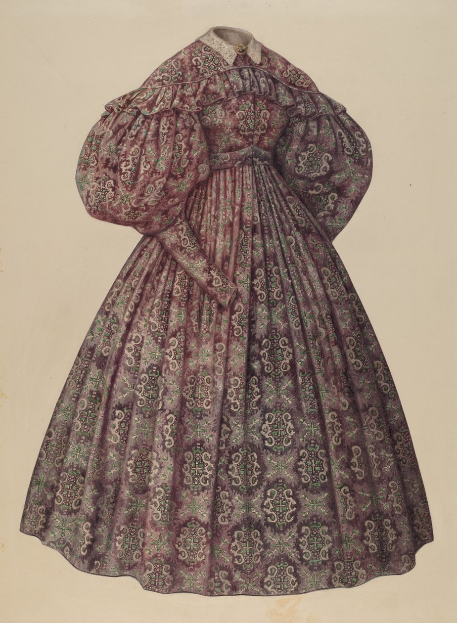 Robe de maison, 1935-1942 - Julie C Brush