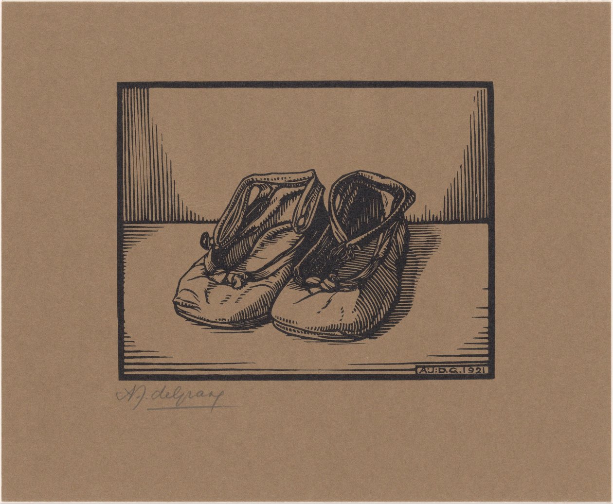 Paire de chaussures - Julie de Graag (signed by artist)