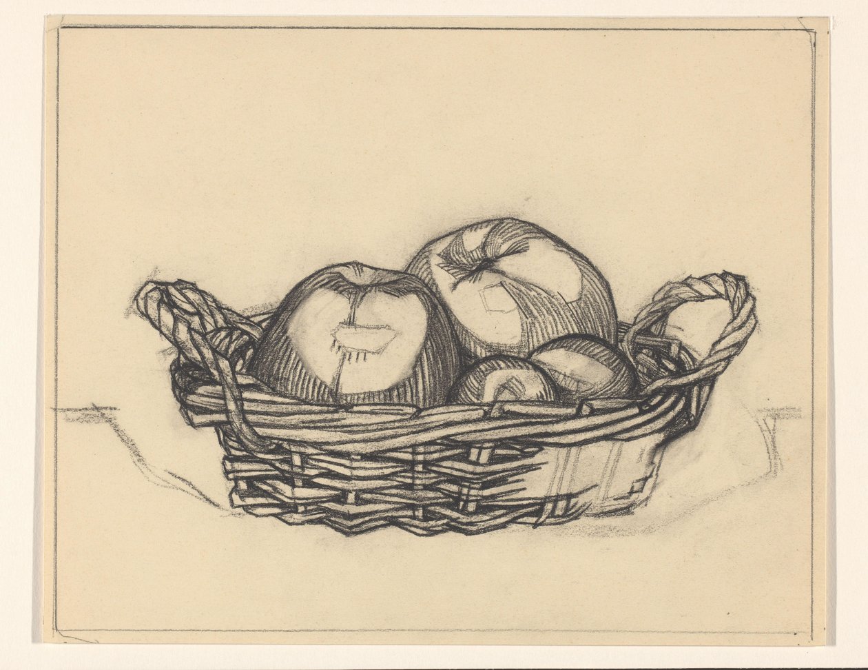 Panier de pommes - Julie de Graag