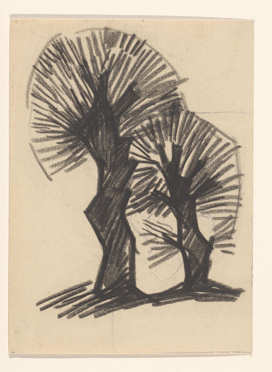 Deux arbres - Julie de Graag