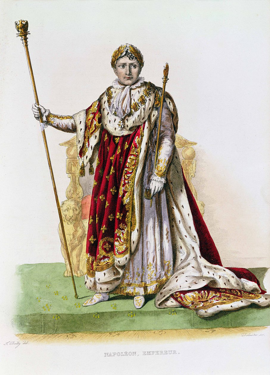 Empereur Napoléon II (1808-73) gravé par Delaistre, vers 1830 - Julien Leopold Boilly