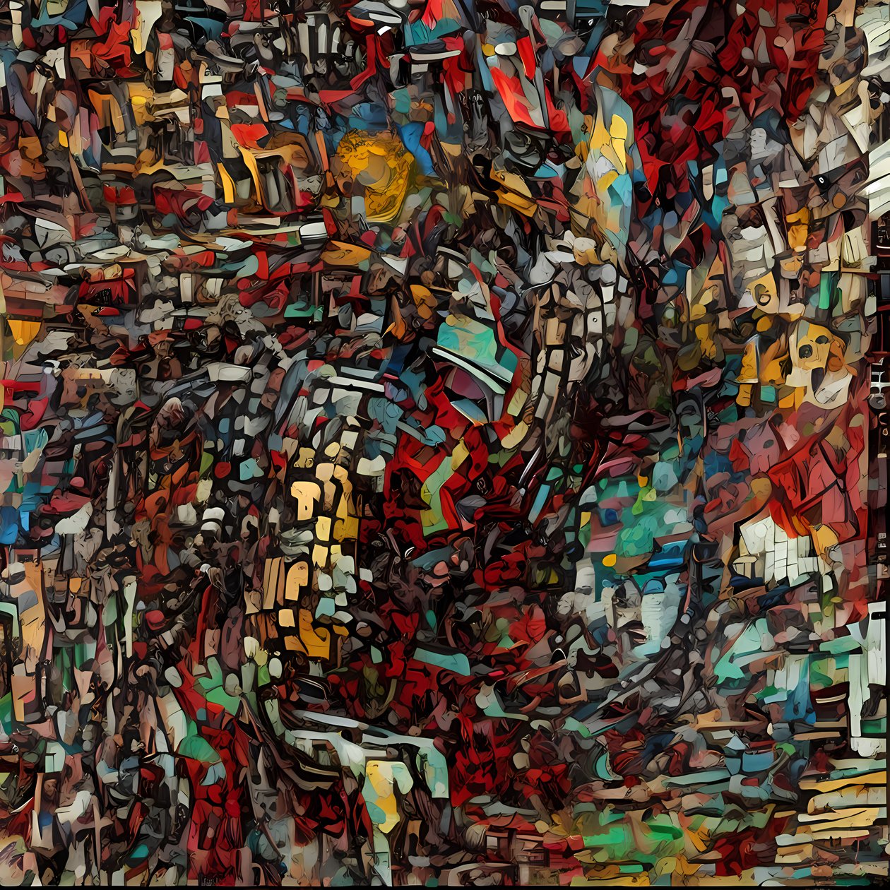 Particules colorées - Julien Decapo