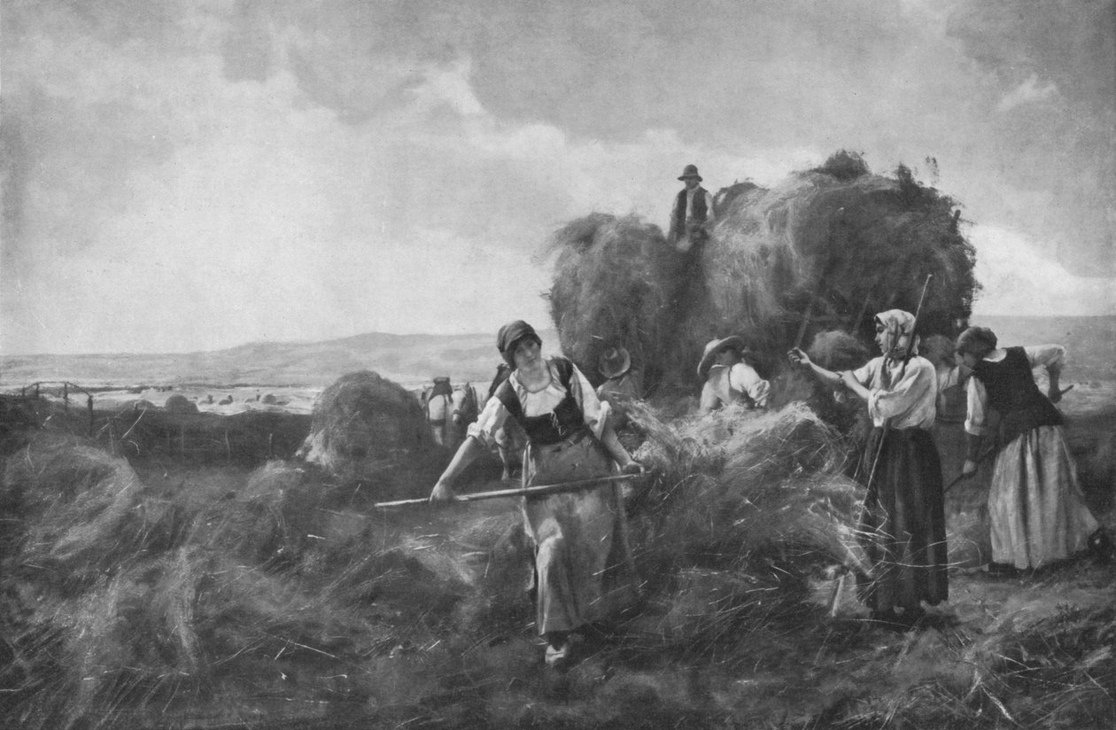 Les Moissonneurs, vers 1885, 1912 - Julien Dupre