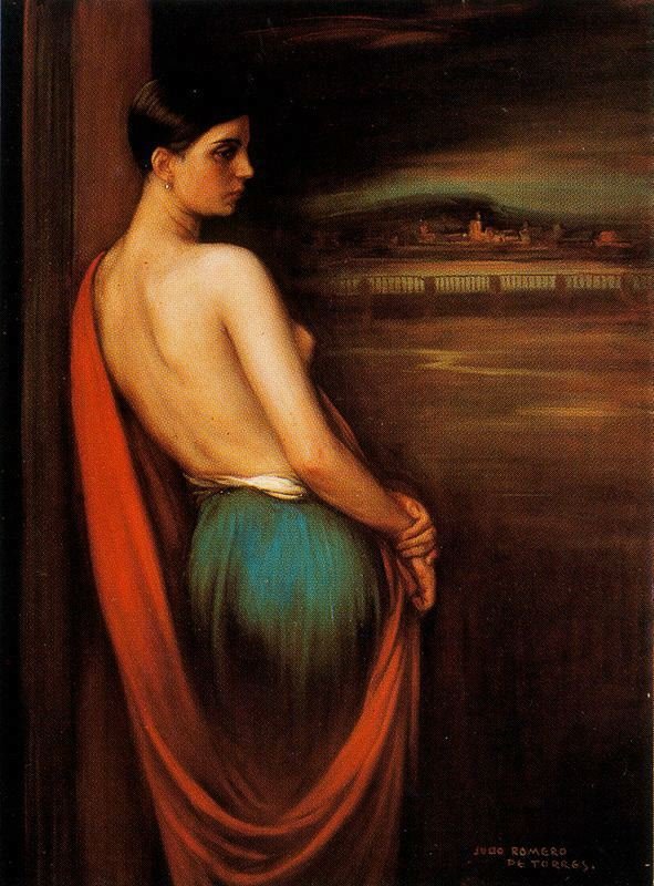 Sur la rive - Julio Romero de Torres