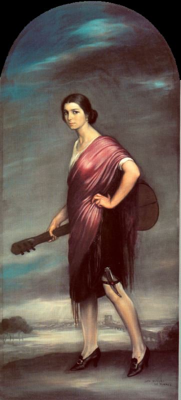 La copla - Julio Romero de Torres