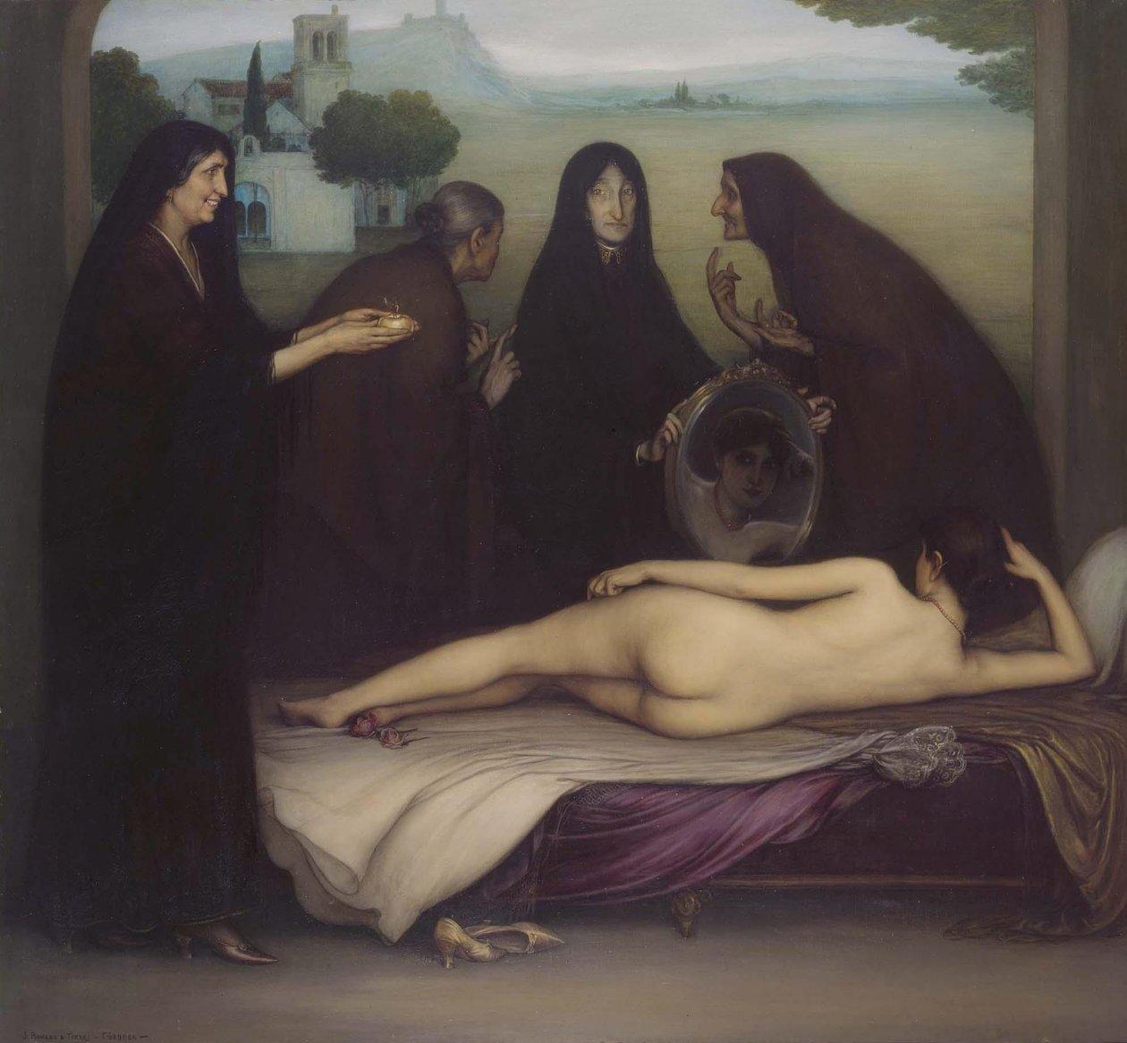 Le Péché - Julio Romero de Torres