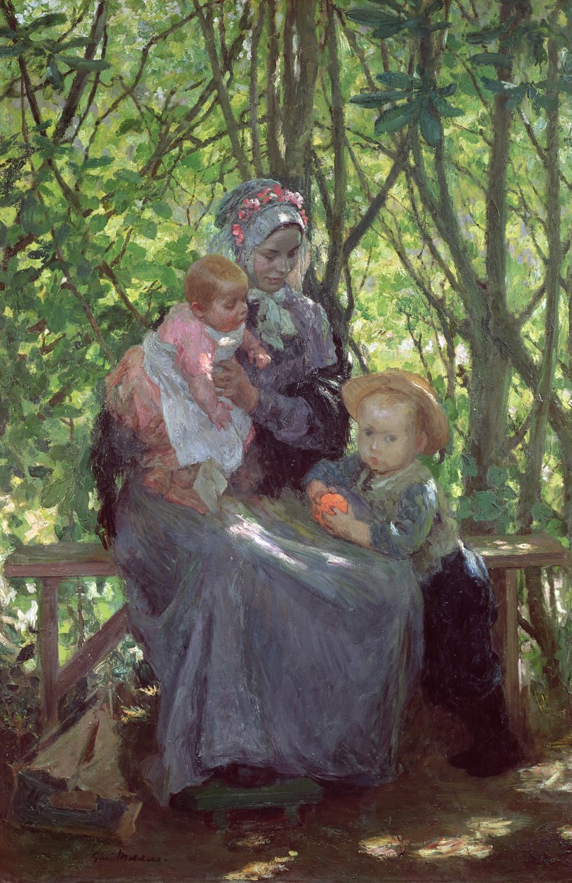 Le Bosquet - Julius Gari Melchers