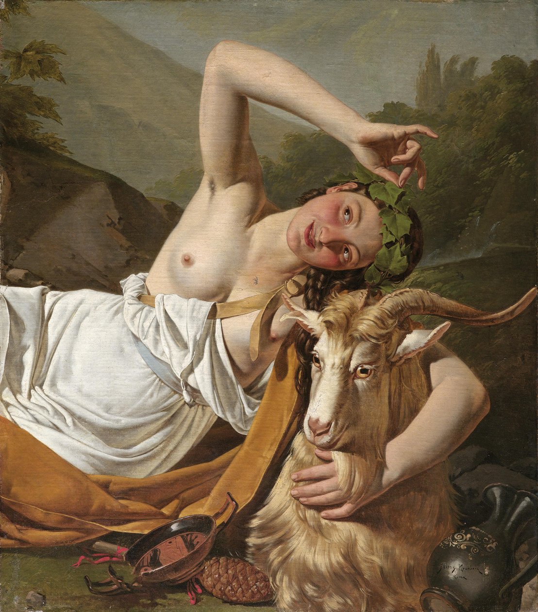 Bacchanale - Julius Kronberg