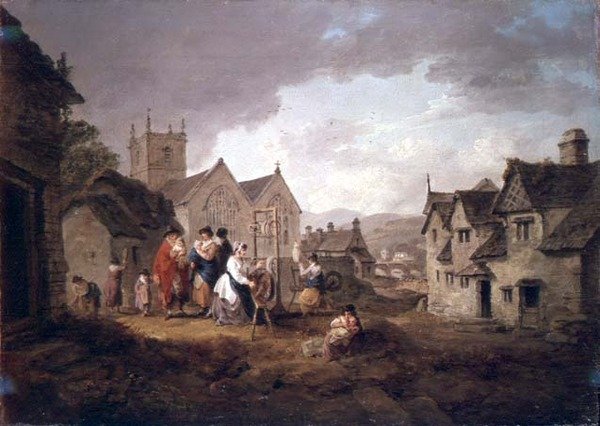 Llangollen, Pays de Galles - Julius Caesar Ibbetson