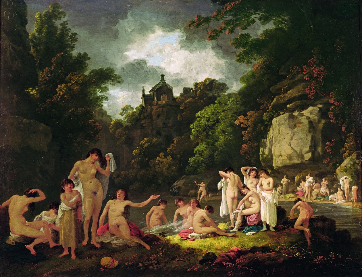 Le Repaire des sirènes - Julius Caesar Ibbetson