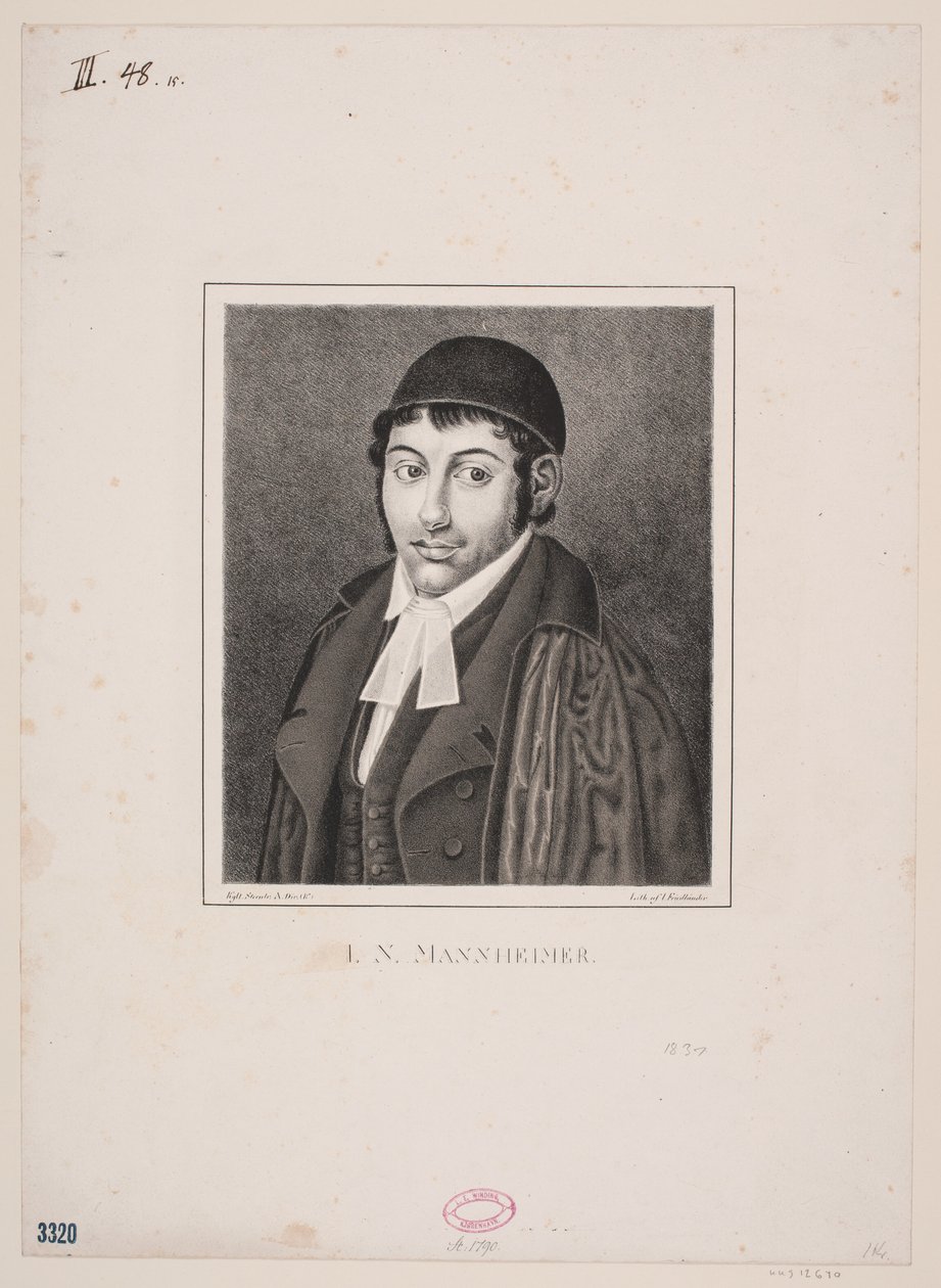 Rabbin I.N. Mannheimer - Julius Friedlænder