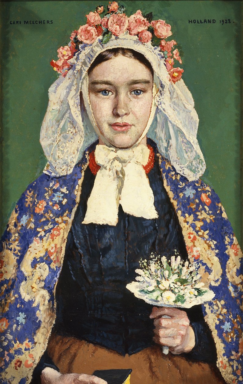 La Fiancée de Brabant - Julius Gari Melchers