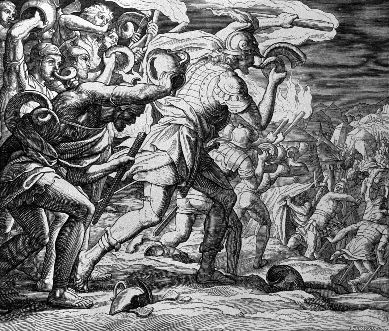 Gédéon - Julius Schnorr von Carolsfeld
