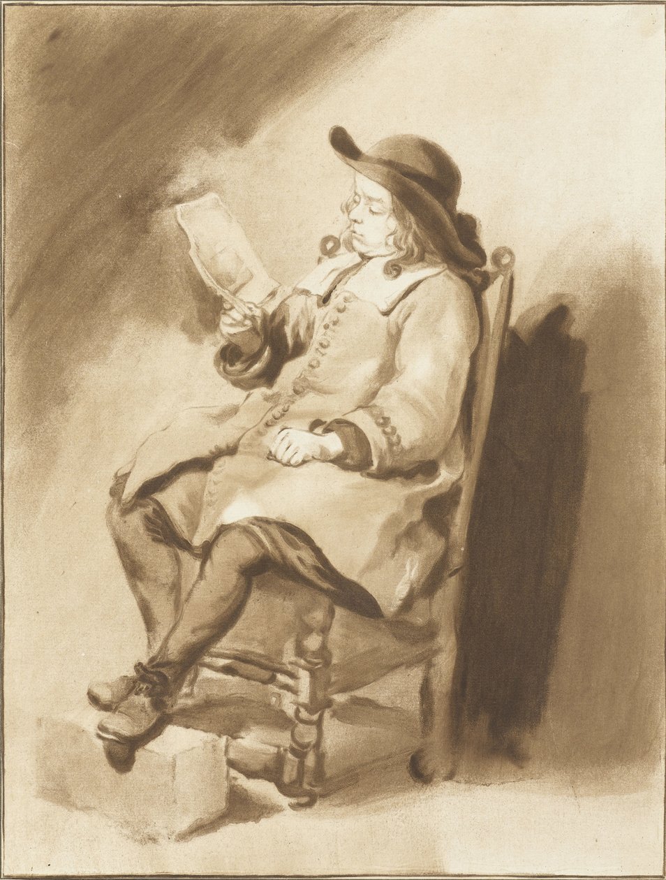 Jeune homme lisant - Jurriaan Cootwijck