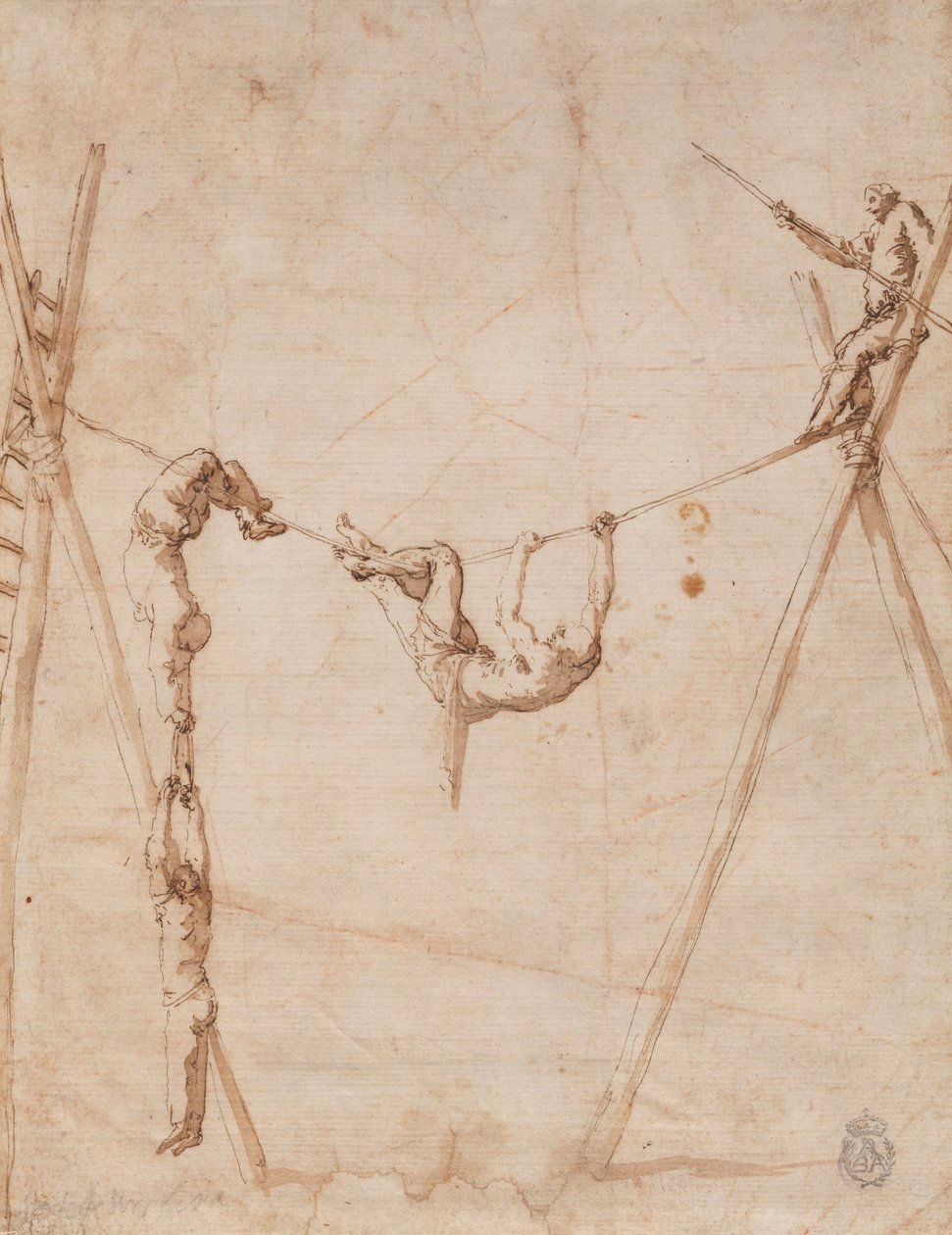 Acrobates sur la corde - Jusepe de Ribera