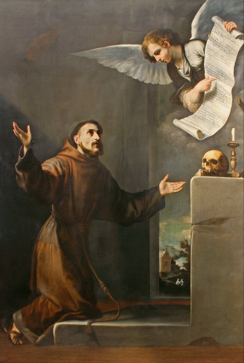 Saint François reçoit les sept privilèges de l