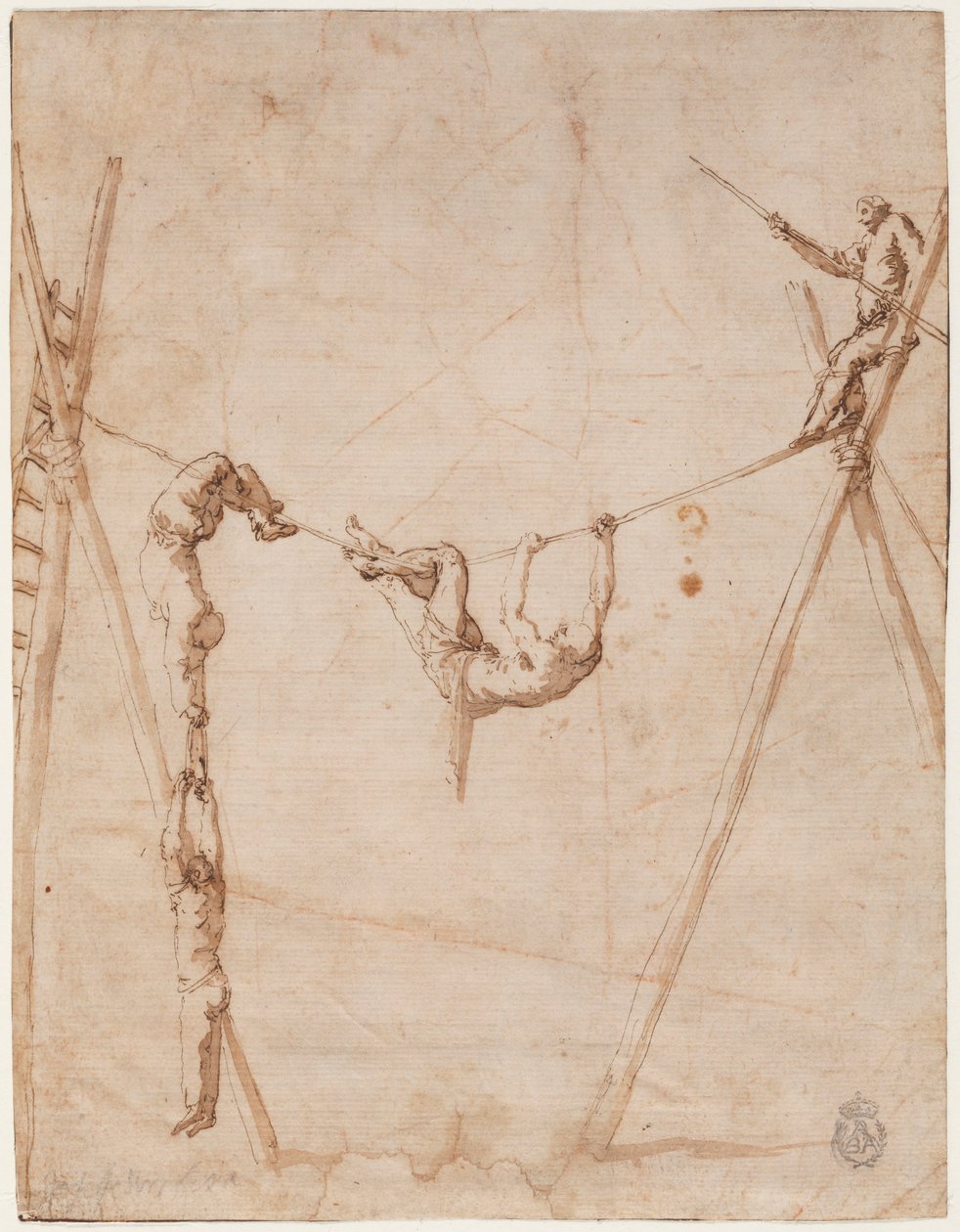 Acrobates sur la corde - Jusepe de Ribera
