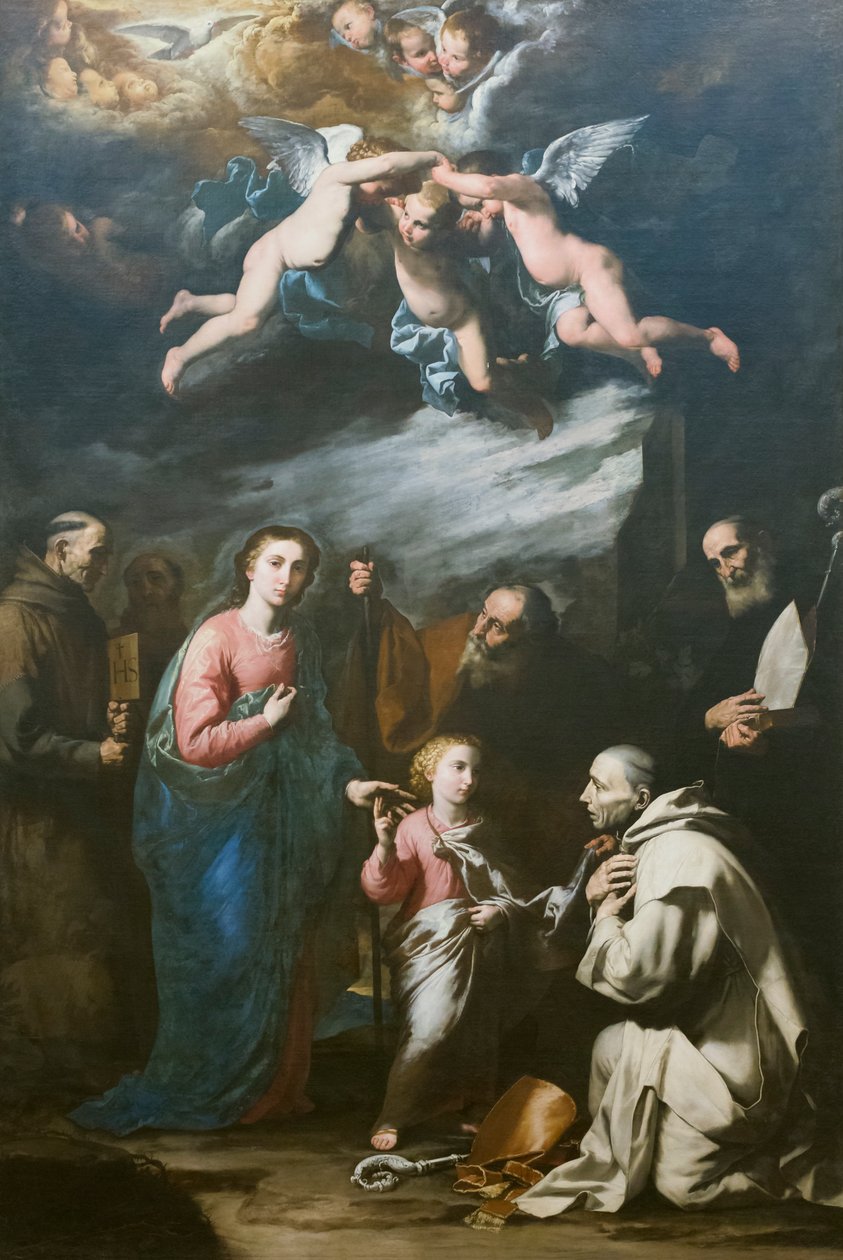 Trinité terrestre avec le Père éternel - Jusepe de Ribera