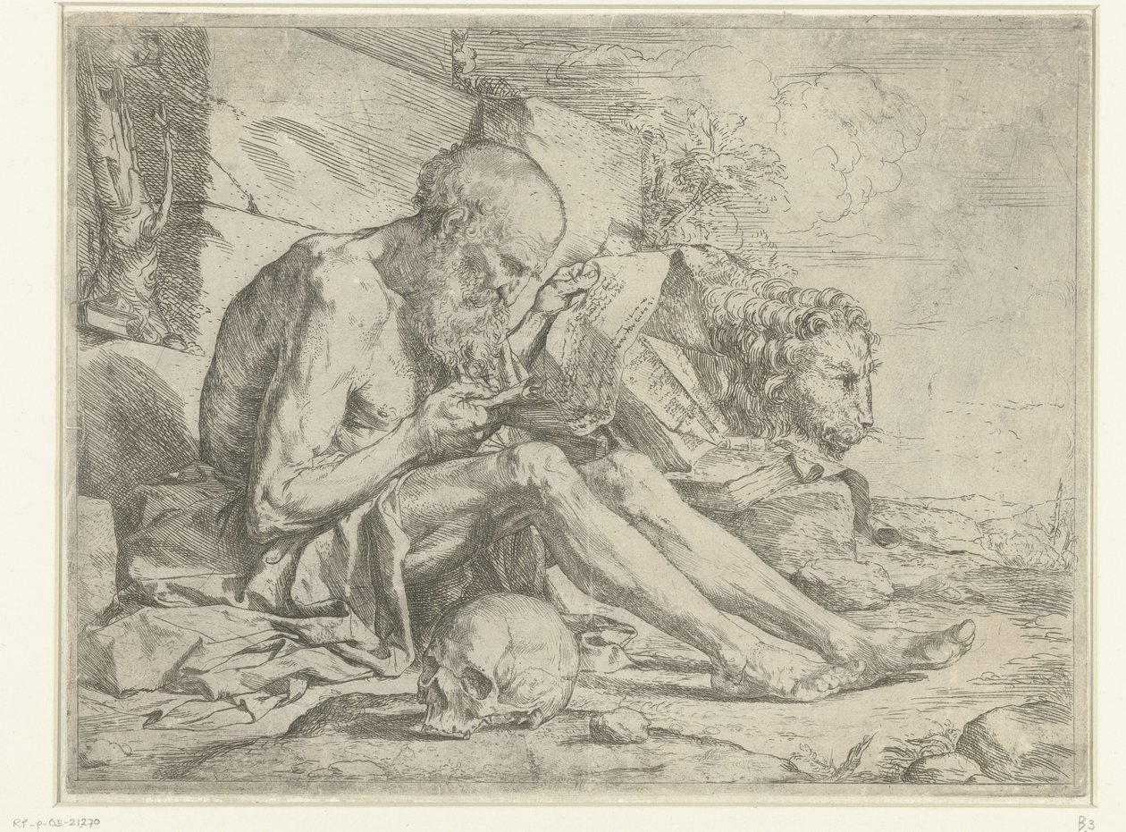 Saint Jérôme lisant - Jusepe de Ribera