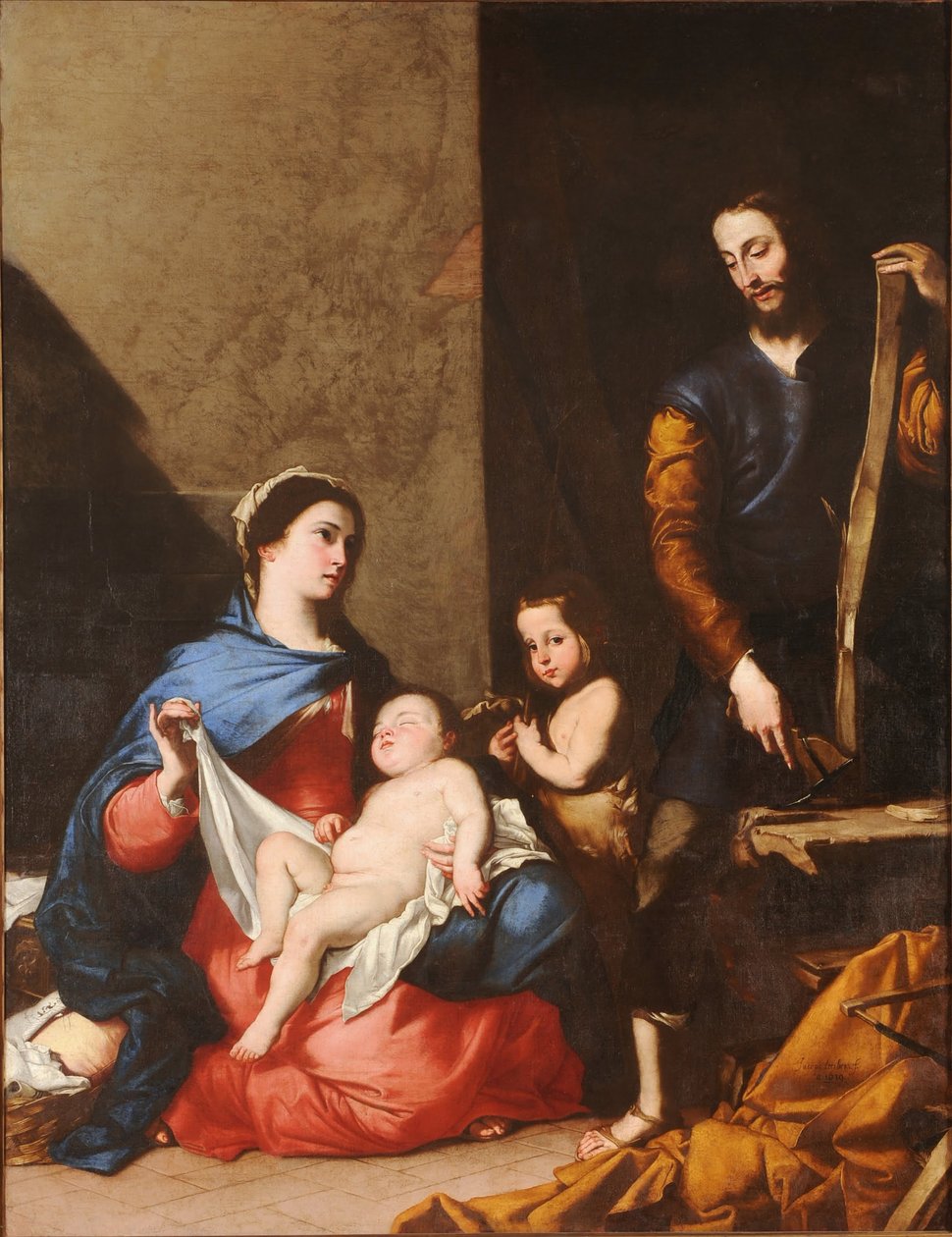 La Sainte Famille - Jusepe de Ribera
