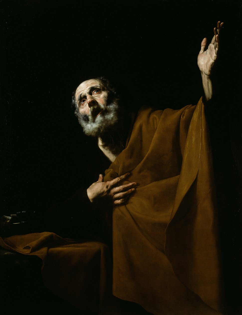 Saint Pierre pénitent - Jusepe de Ribera