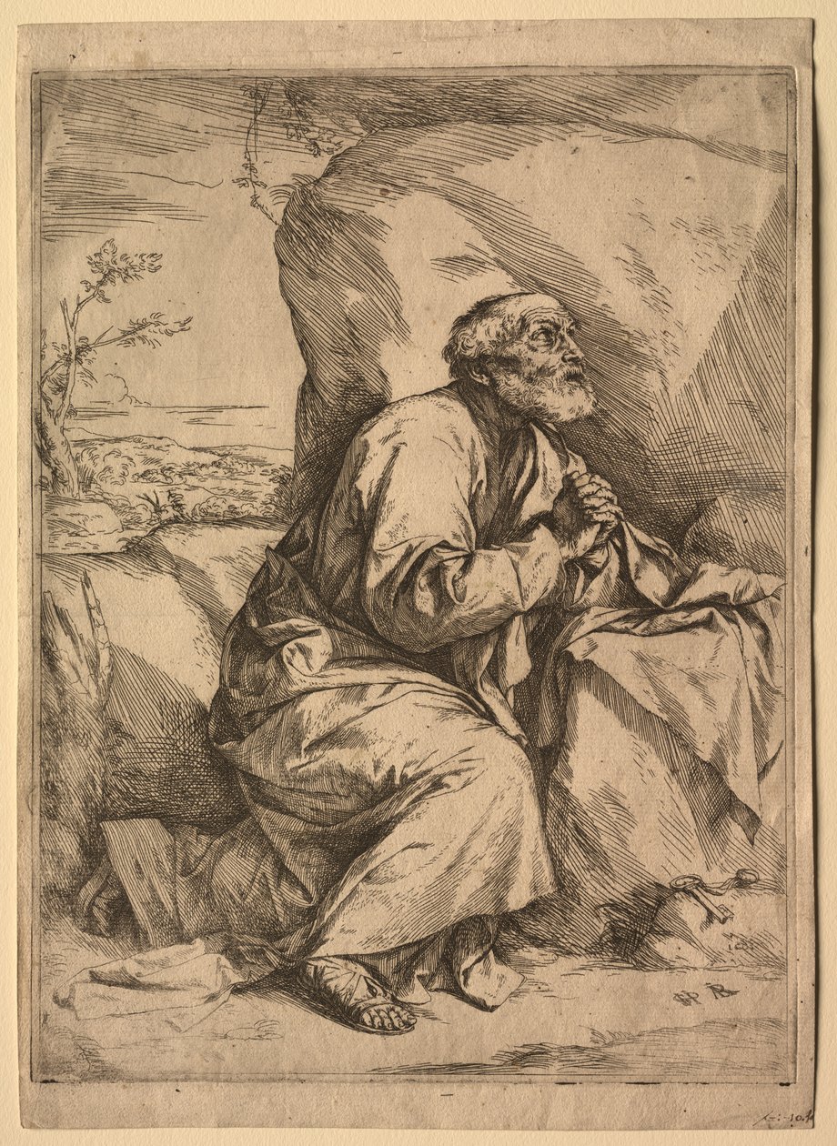 Saint Pierre pénitent - Jusepe de Ribera